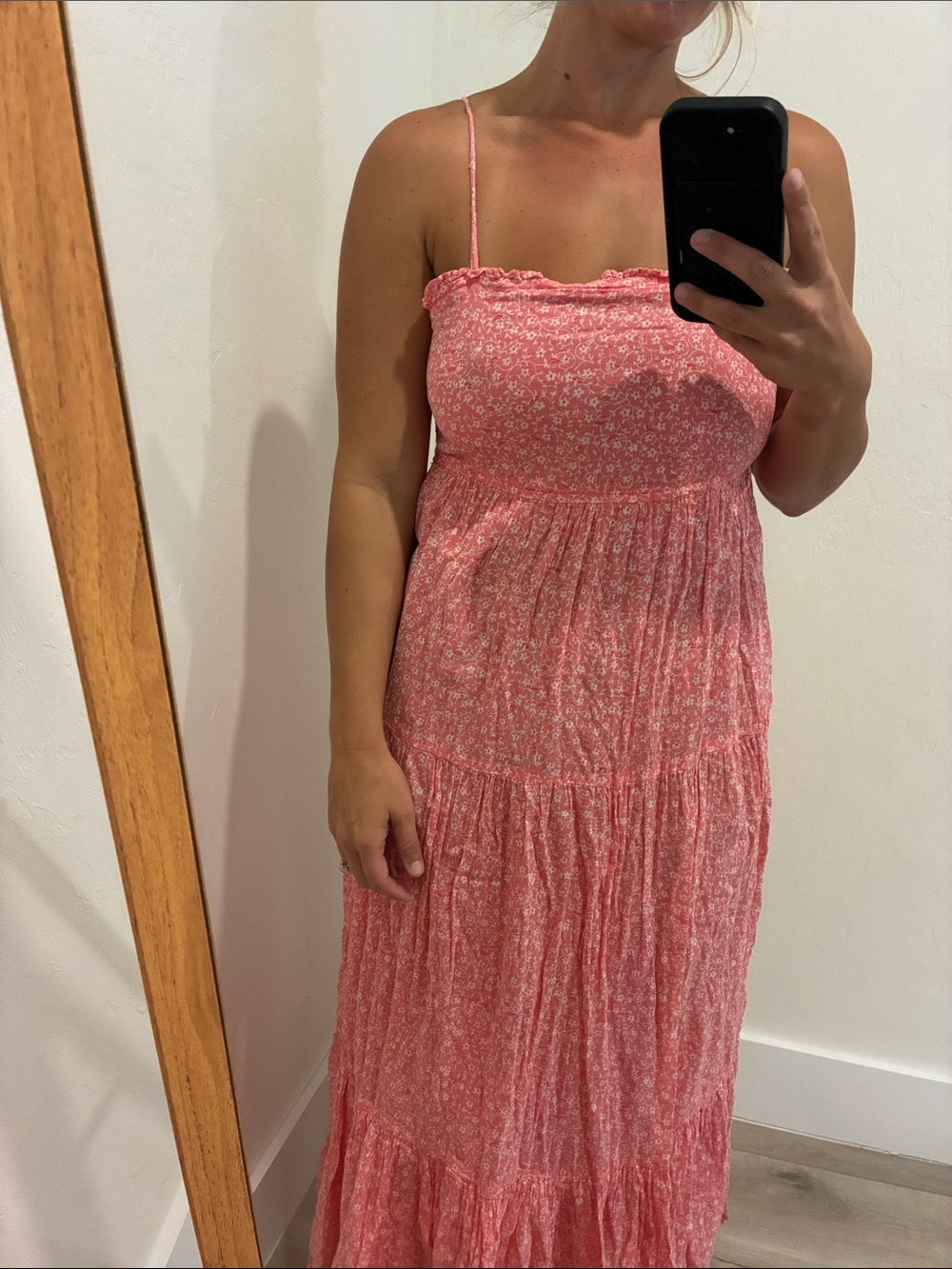Billabong X Wrangler floral maxi dress